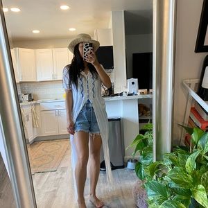 Cover up from Tiare Hawaii in white. Beach, pool, resort wear, vacation